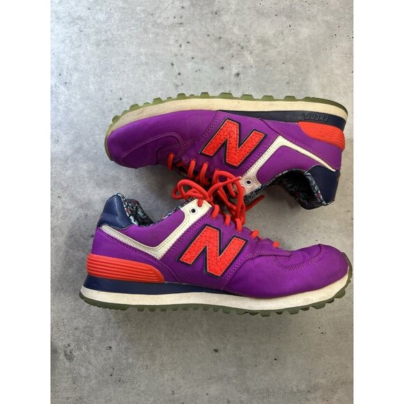 New Balance Shoes - New Balance 574 Classic Luau Voltage Violet Womens Casual Sneakers WL574ILB